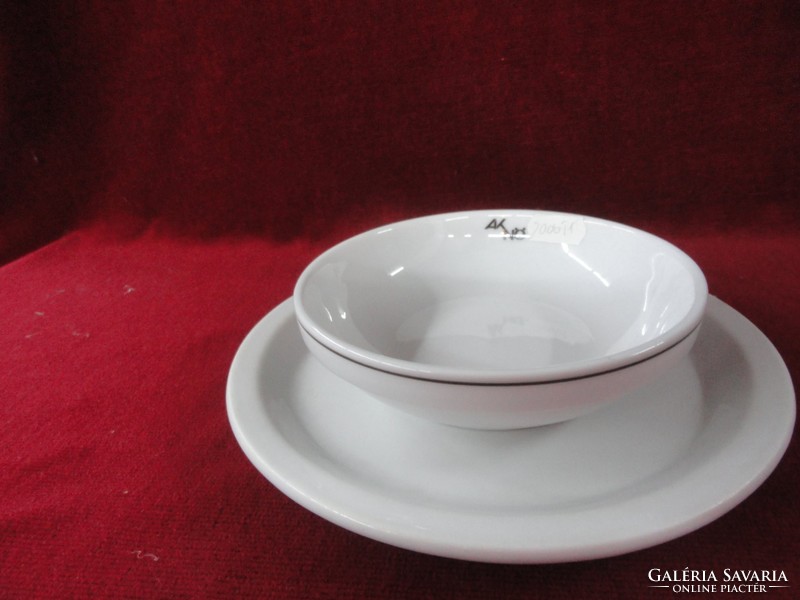 Lilien porcelain Austria, muesli bowl + coaster. He has!