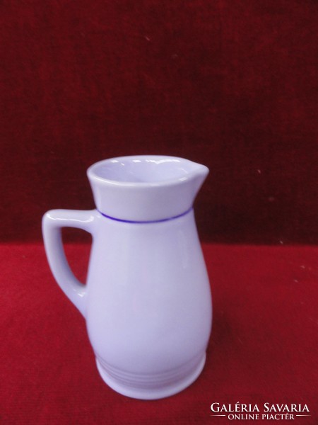 Lilien porcelain Austria dolphin blue wine jug, quarter liter. He has!