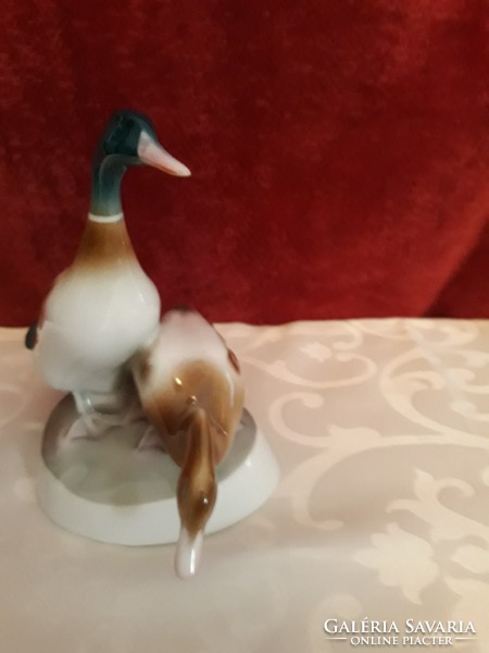 Zsolnay duck couple