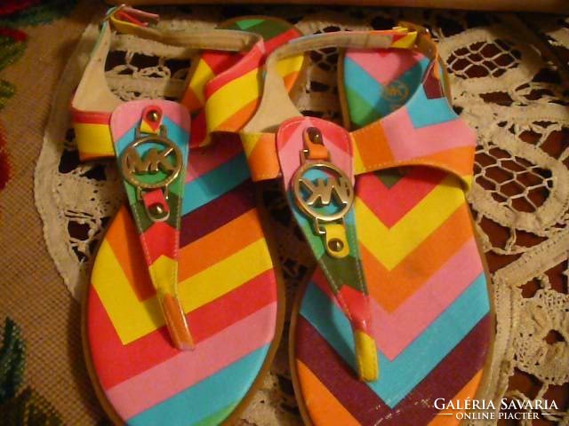 Michael cors colorful women's sandals