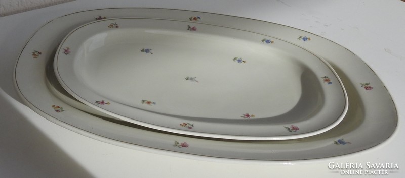 Antique veb reichenbach oval large porcelain bowl in a pair - steak bowl and serving bowl