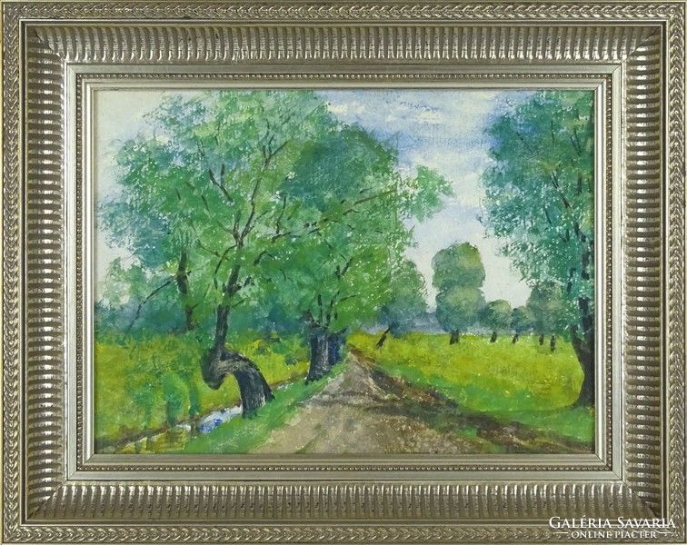 0Y182 XX. századi festő : Csatornaparti út