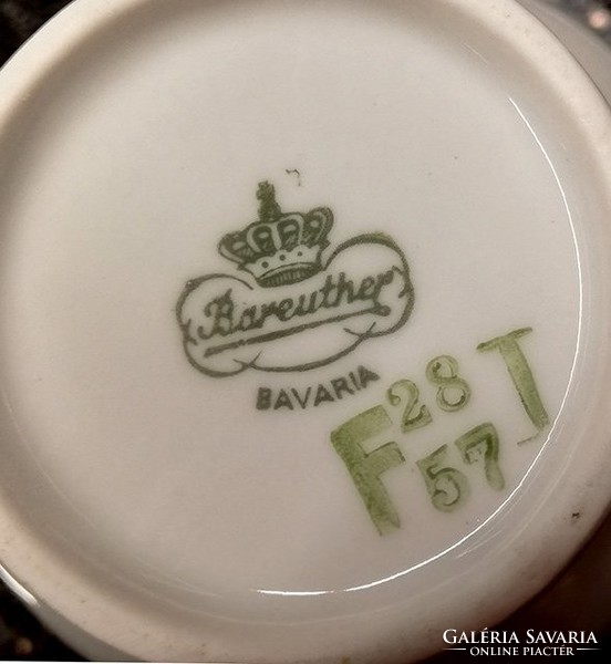 Bavaria Bareuther porcelán kiöntő