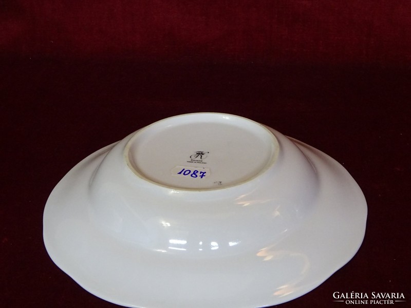 Polish crown porcelain flat and deep plates. Showcase quality. He has!