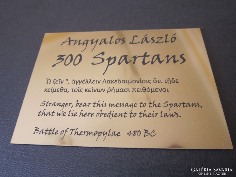 Laszlo the Angel: 300 Spartans
