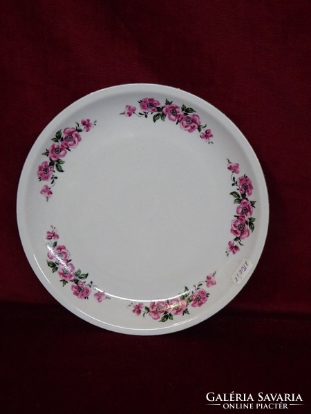 Alföldi porcelán lapostányér rózsaszín virággal.  6 darabos készlet egyben eladó Vanneki! Jókai