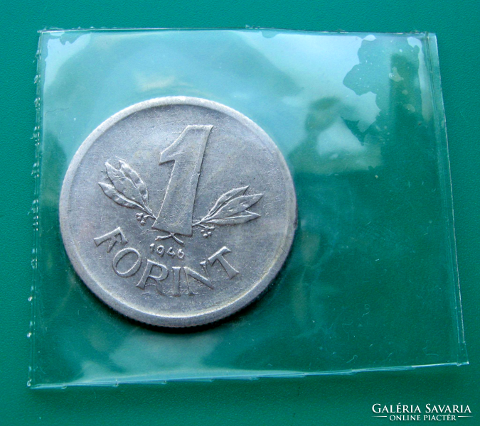 Defective material - 1 forint coin - 1946- with coat of arms
