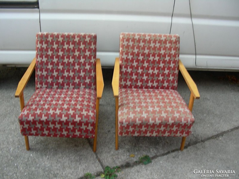 Retro armchair in pairs