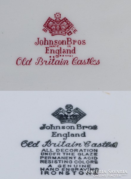 English johnson bros cake set