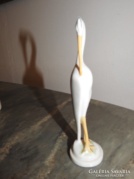 Hollóházi Gém madár figura - 1. osztályú