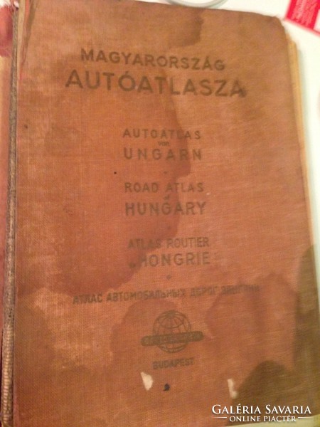 Radó - Hungary car atlas 1966