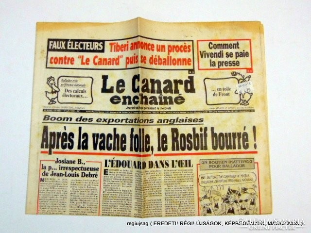 1998.06.17  /  Le Canard enchaine  /  Szs.:  12072