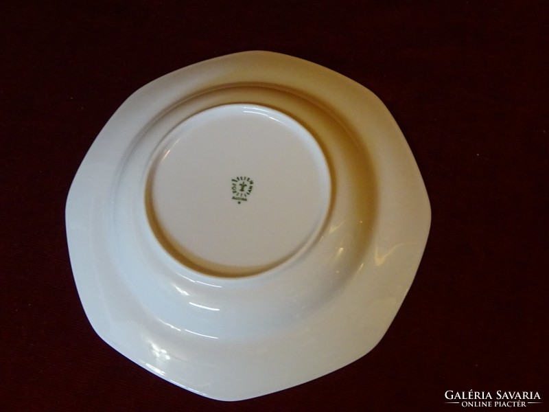 Lilien porcelain austria, eight-angle, printed plate deep plate. Showcase quality. He has!