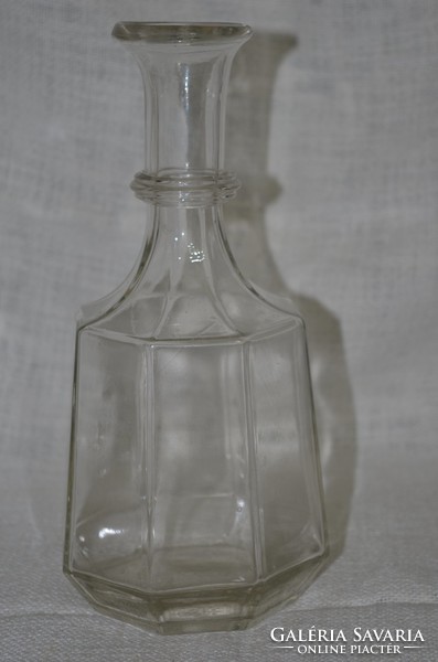 Literes, hitelesített decantáló üveg  ( DBZ 0074 / 2 )