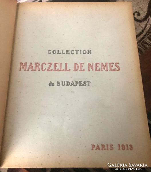 Noble marczell collection auction catalog 1913
