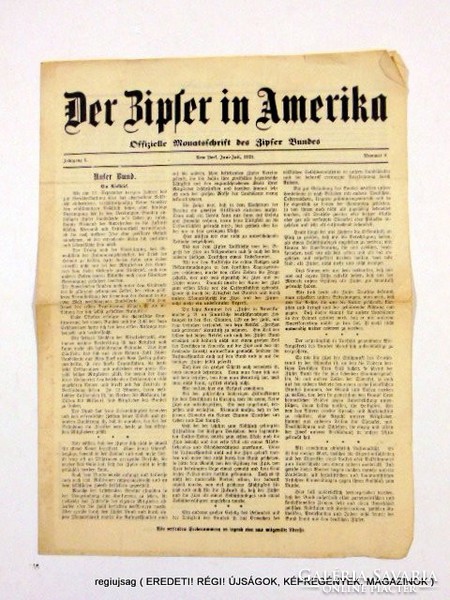 1921 6  /  DER BIPFER IN AMERIKA  /  Szs.:  12086