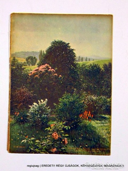 1936 8 30  /  Reggel virágok között  /  Pesti Hirlap Vasárnapja  /  Szs.:  12469