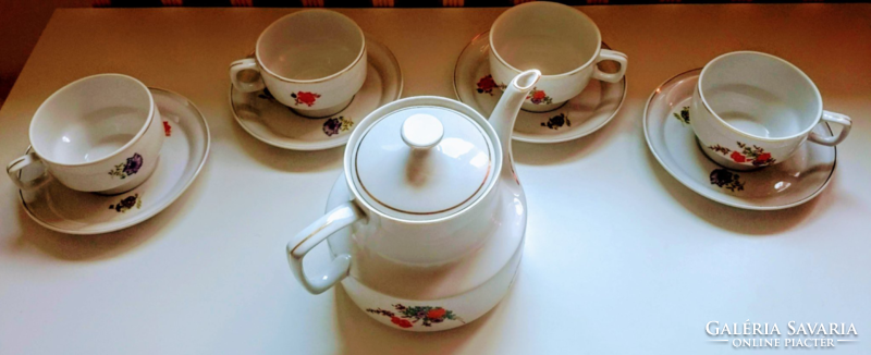Szép Hollóházi antik porcelán teás készlet a 80-as évekből eladó!