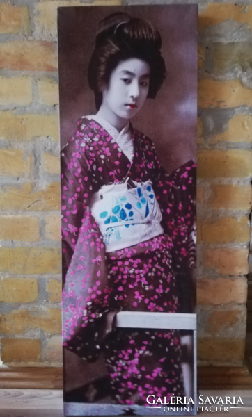 Japanese geisha decor picture print