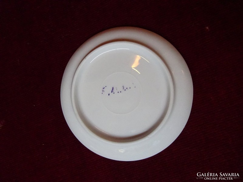 Alb.Sa Swiss porcelain table centerpiece, diameter 9.7 cm. Rothenburg ob der tauber. He has!