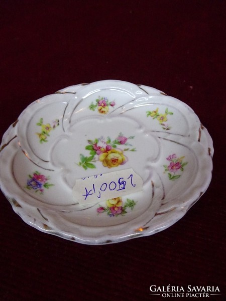 Zsolnay porcelain antique, mini table centerpiece, diameter 8 cm. He has!