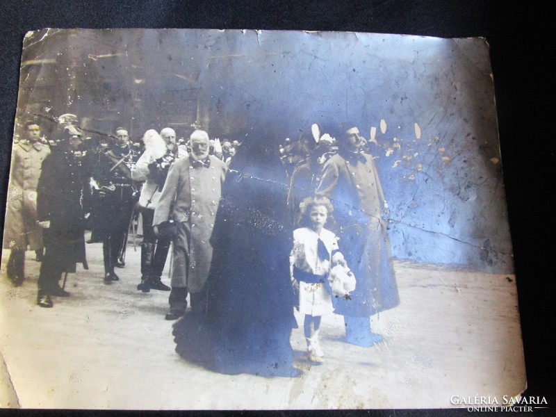 Original photo Ferenc József funeral Vienna 1916 Emperor Hungarian King Kuk Habsburg Otto Archduke Charles