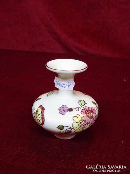 Zsolnay porcelain butterfly patterned vase, marked 10052/026. He has!