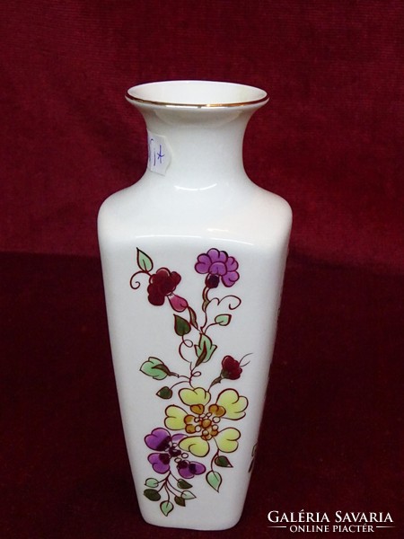 Zsolnay porcelain, butterfly patterned vase, 15 cm high. He has!