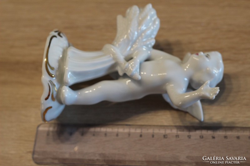 Búzakévét fogó angyalka  15 cm