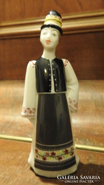 A boy in folk costume from Hollóháza