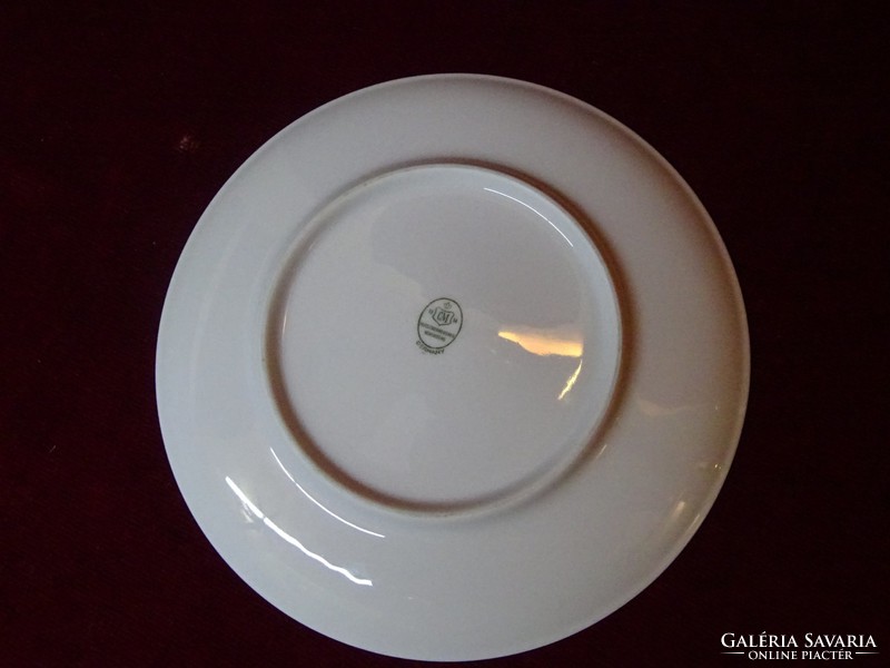 CM Hutschenreuther német porcelán süteményes tányér, 19,5 cm átmérővel. Vanneki!