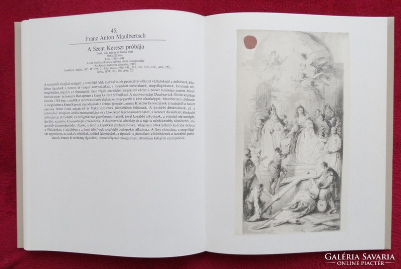 Garas Klára: A XVIII.század német és osztrák rajzművészete