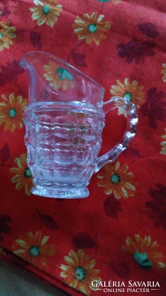 Old rare baptismal jug, spout