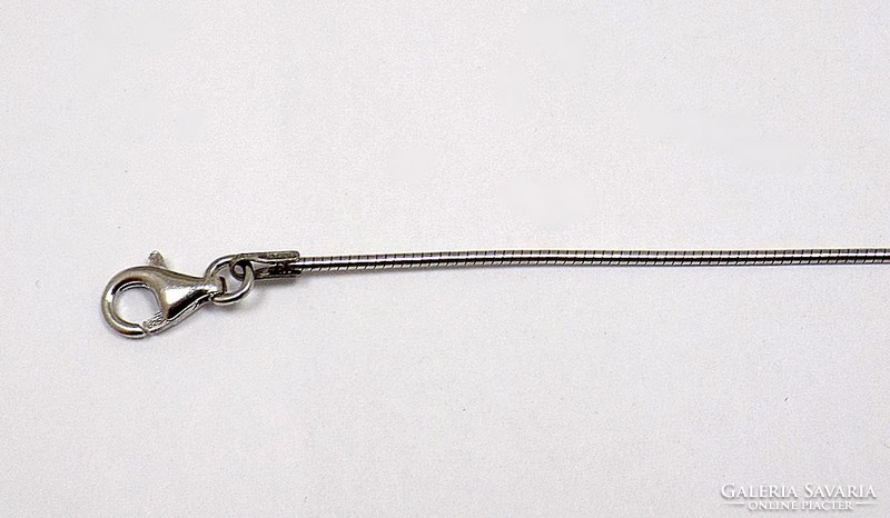 Virágos ezüst lánc (ZAL-Ag79342)