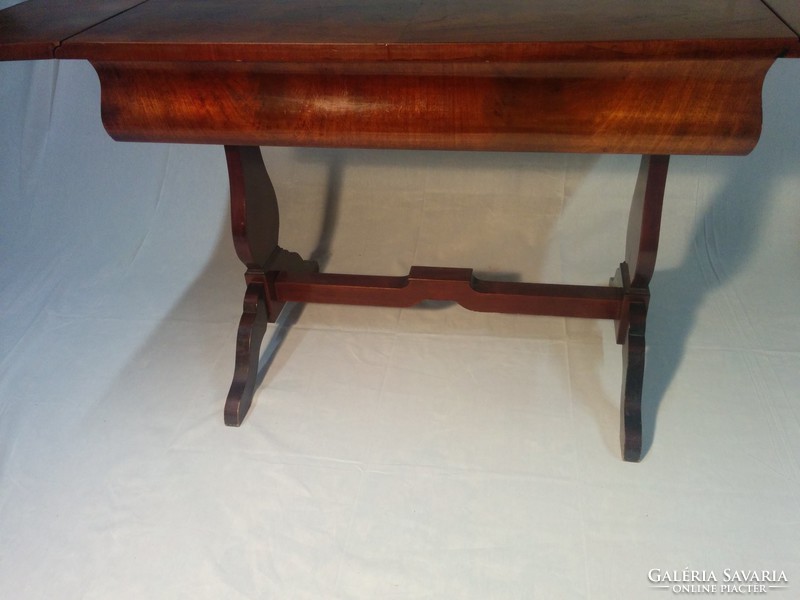 Mahogany desk with chair.