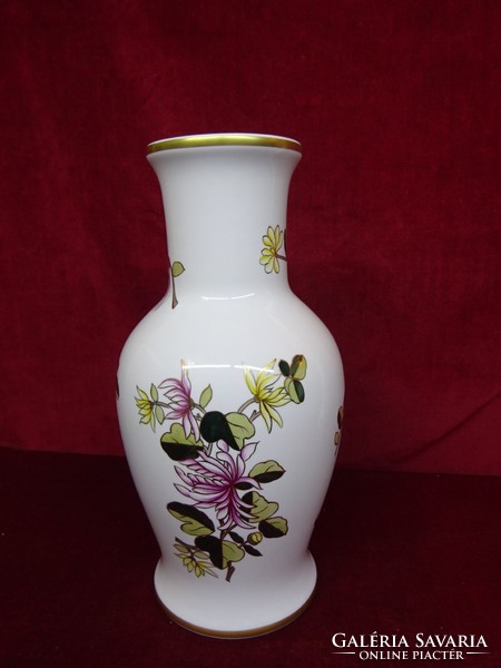 Hollóház porcelain rare patterned vase, 36 cm high. He has!