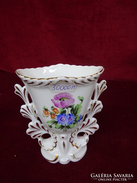 Herend porcelain vase with beautiful painting and decoration. He has!