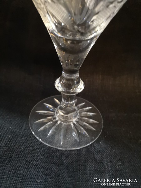 Bohemian cut crystal cocktail glass 1 pc., perfect
