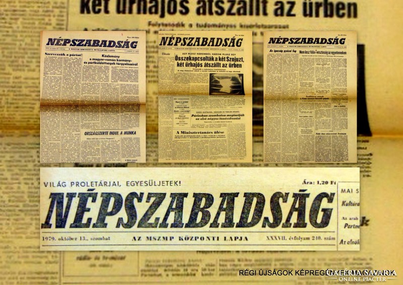 1979 március 1  /  NÉPSZABADSÁG  /  Régi ÚJSÁGOK KÉPREGÉNYEK MAGAZINOK Szs.:  9484