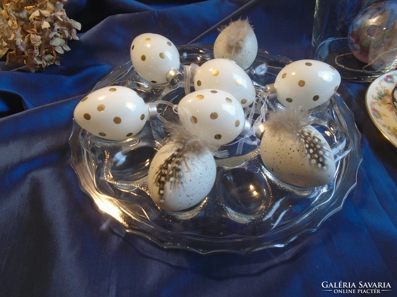 Húsvéti  dekorációs tojások. 7 db.