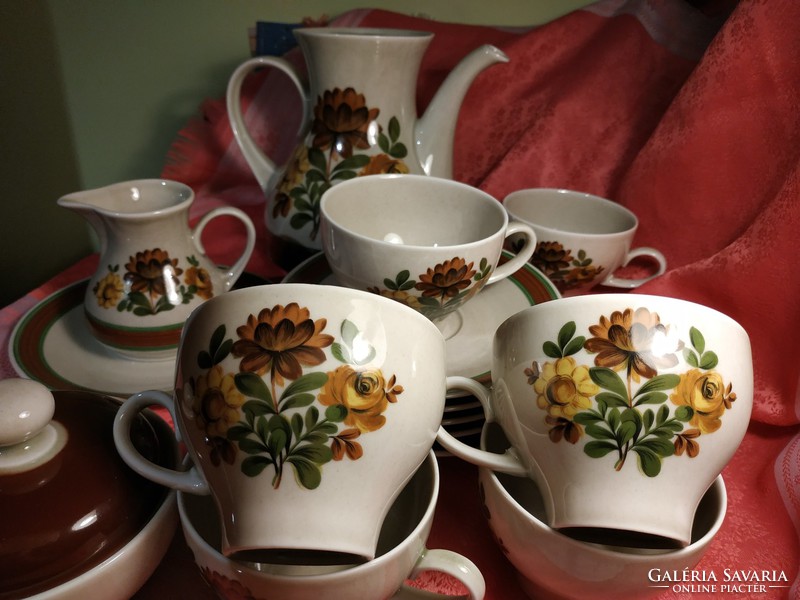 Winterling, porcelain coffee set for 6 people (16 pcs.)