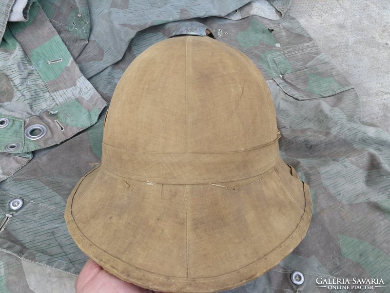 German, Italian Africa corps cork helmet Mussolini