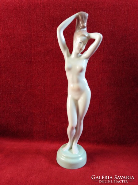 Aquincum porcelain female nude figure flawless