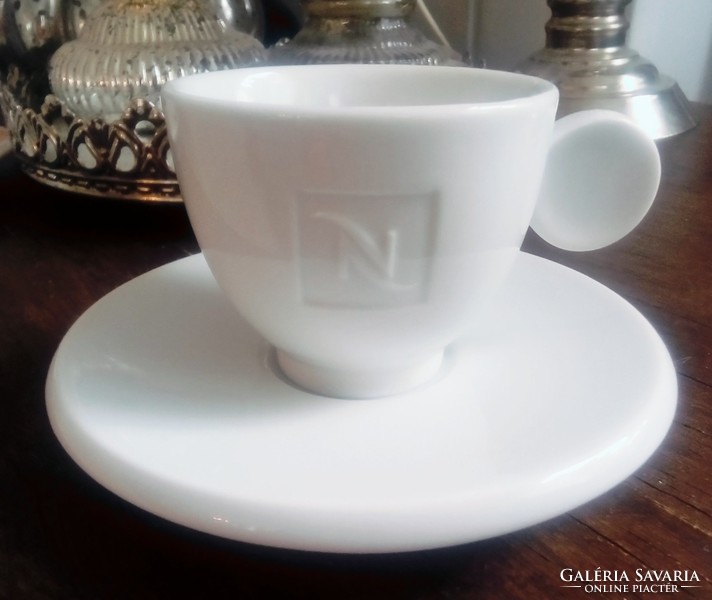 Vastag porcelán mokkás csésze Nespresso 