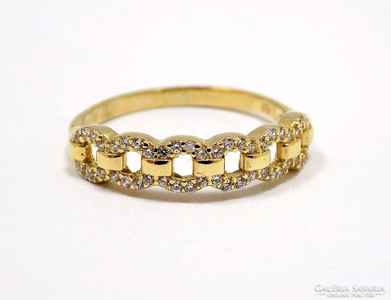 Köves arany gyűrű (ZAL-Au86159)