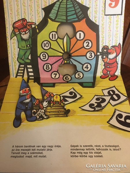 A Három Jóbarát 3D-s mesekönyv az 1970-es évekből