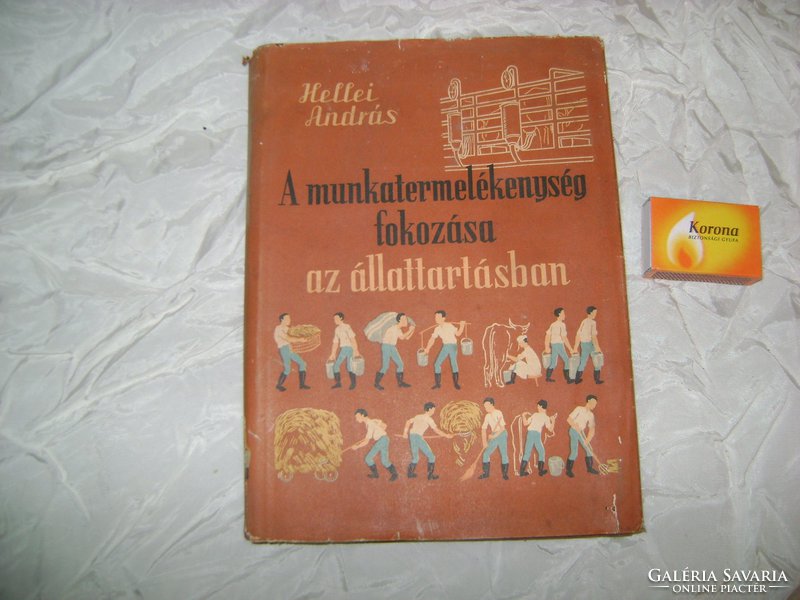 Hellei András - könyv 1957 - állattartás
