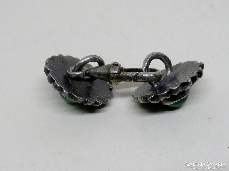 Beautiful antique silver monarchy cufflink 1pc, for earrings