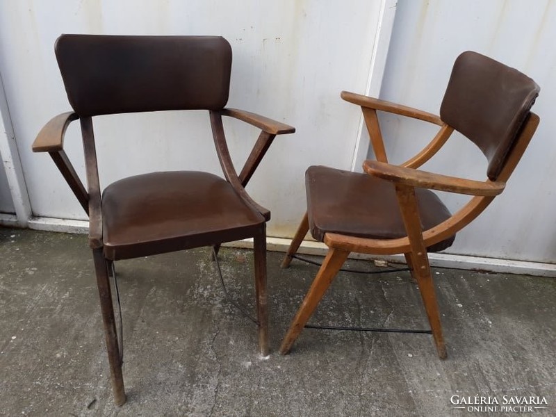 2 chairs Debrecen bent furniture factory.