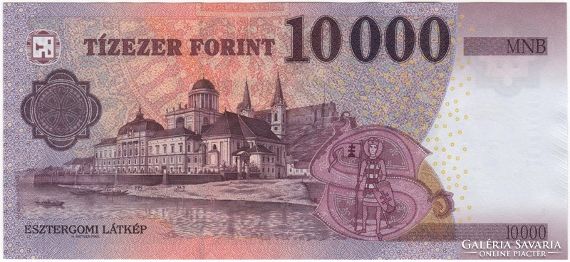 10000 Forint - 2019 - UNC - alacsony sorszám - HL 0000187